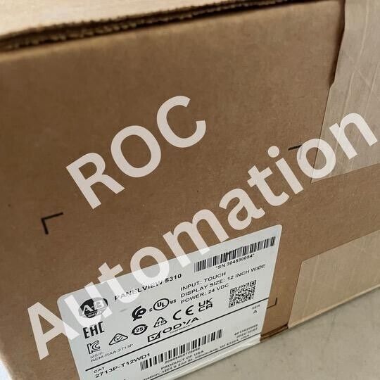 New Allen Bradley 2713P-T12WD1 PanelView 5310 12" Graphic Terminal