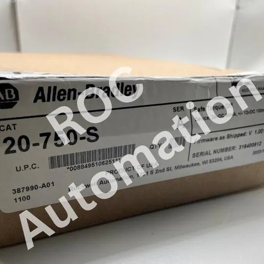 New Sealed Allen Bradley 20750S / A PowerFlex 750 Safe Torque Module