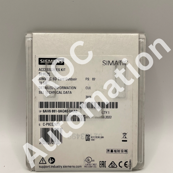 Buy New 6AV6881-0AQ40-0AA0