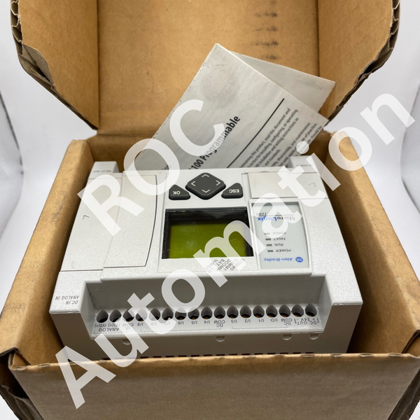 New Allen-Bradley 1763-L16BWA Ser B MicroLogix 1100 16 Point Controller FW 12