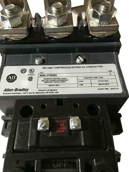Allen Bradley 500LFOD93 SER L - Rocautomation