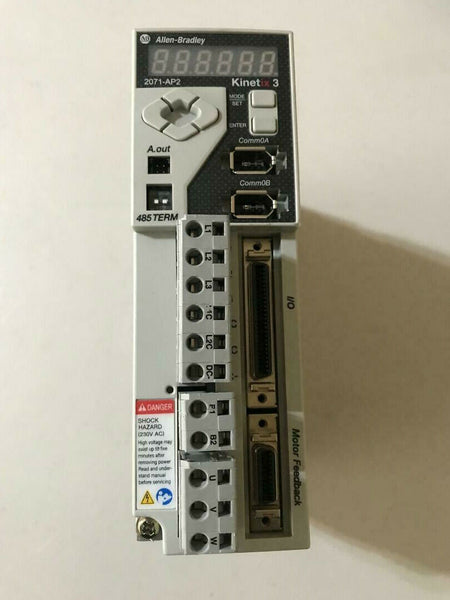 Allen Bradley 2071-AP2 Series A Kinetix 3 Component Servo Drive 1.7A 220VAC 1PH
