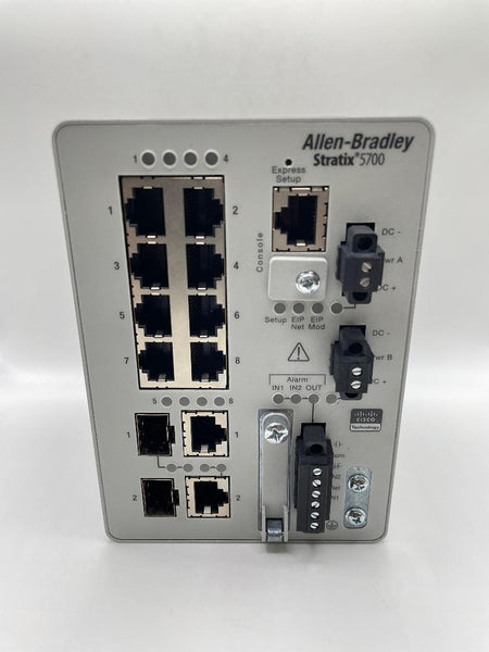 New Allen Bradley 1783-BMS10CGA /A Stratix 5700 Managed Ethernet Switch