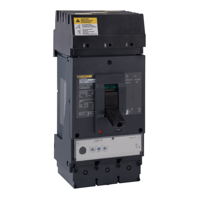 New Square D LJA34400WU31X PowerPact L I-Line Circuit Breaker 400A 3P 480V