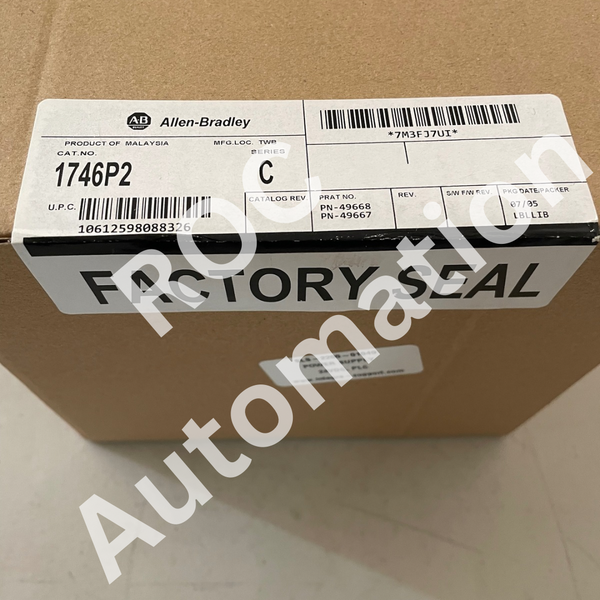 New Sealed Allen Bradley 1746-P2 Ser C SLC 500 5A Rack Power Supply