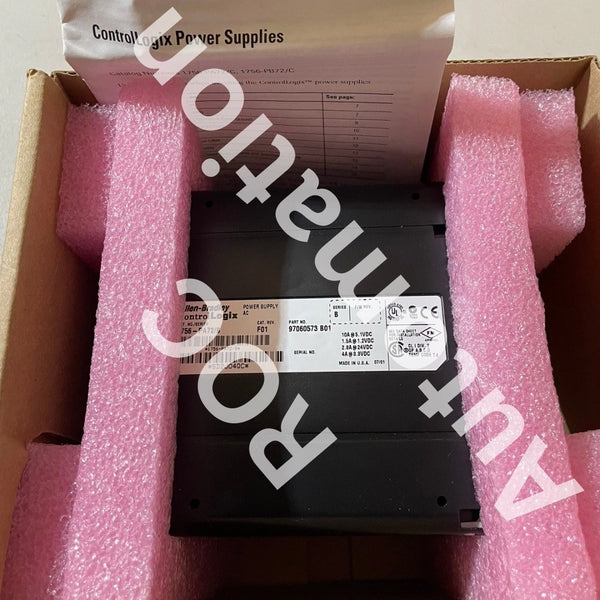New Allen Bradley 1756-PA72 SER C ControlLogix AC Power Supply