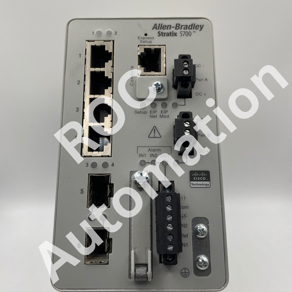 New Allen Bradley 1783-BMS06SL /A Stratix 5700 6-Port EtherNet Switch