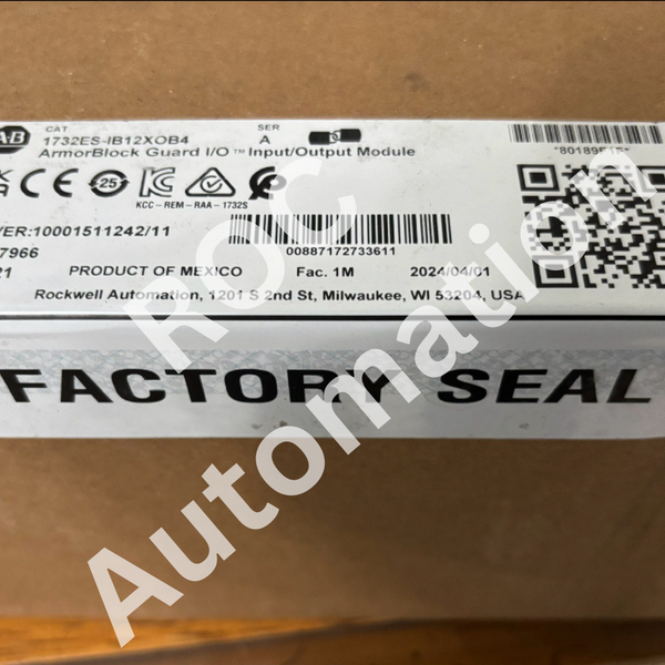 New Sealed Allen-Bradley 1732ES-IB12XOB4 ArmorBlock I/O Safety Module