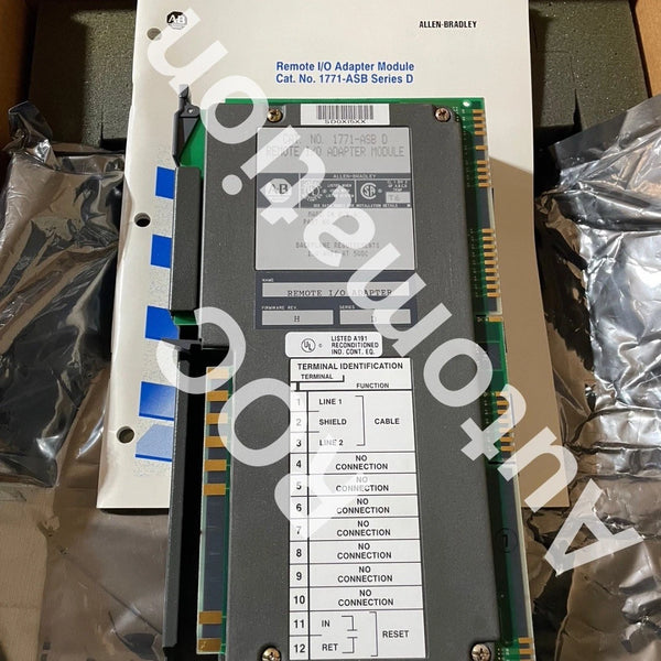 Surplus Allen-Bradley 1771-ASB Series D | Remote IO Adapter Module Rev H