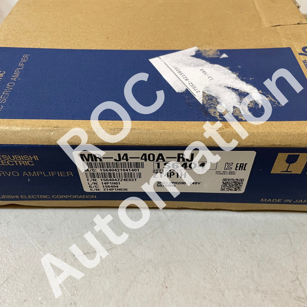 New MITSUBISHI MR-J4-40A-RJ AC SERVO DRIVE