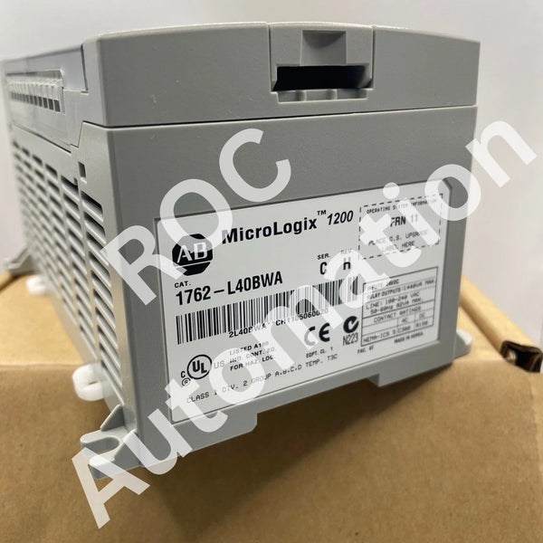 New Allen-Bradley 1762-L40BWA Ser C FW 11 MicroLogix 1200 40 Point Controller