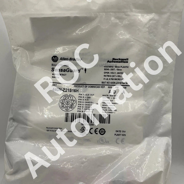 New Allen-Bradley 440N-Z21S16H Ser A Non-Contact Safety Switch