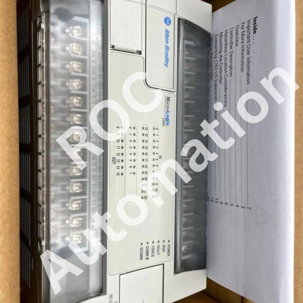 New Sealed Allen-Bradley 1762-L40BWAR Ser C MicroLogix 1200 40 Point Controller