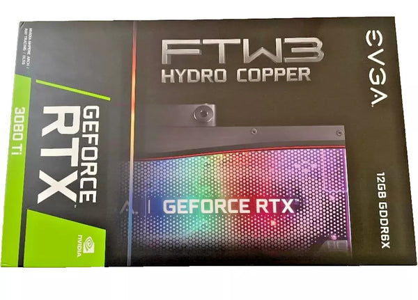 New EVGA GeForce RTX 3080 Ti FTW3 ULTRA HYDRO COPPER GAMING 12GB GDDR6X Graphics