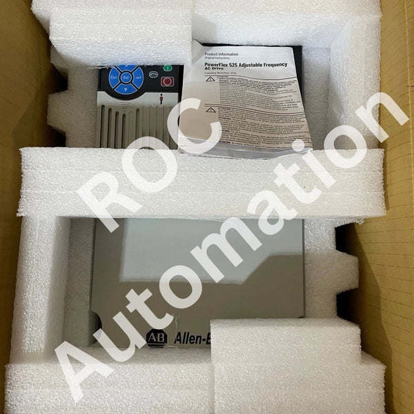 New Allen-Bradley 25B-D037N114 Ser A Powerflex 525 AC Drive