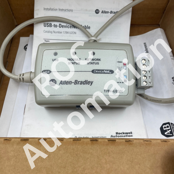 New Allen Bradley 1784-U2DN Series A USB-to-DeviceNet 2ft Network Adapter