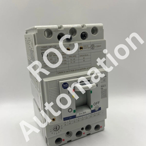 New Allen-Bradley 140MG-G8P-C30 Motor Protection Circuit Breaker