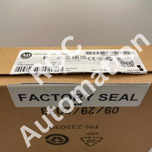 New Allen Bradley 1756-OBV8S /A ControlLogix 8-Ch Safety Output Module