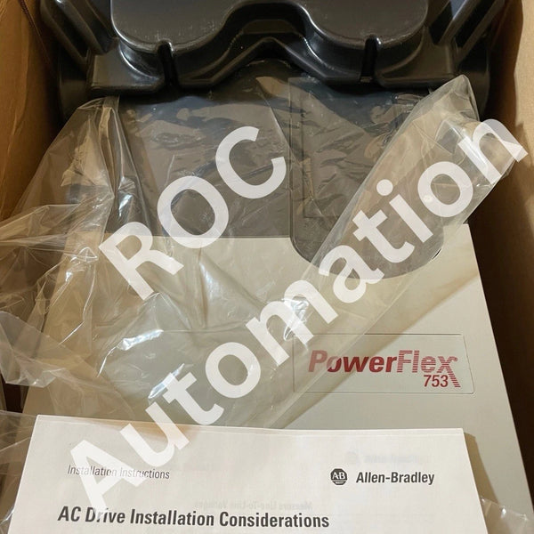 New Allen Bradley 20F11ND077AA0NNNNN Ser A PowerFlex 753 AC Drive 480V 77A 60HP