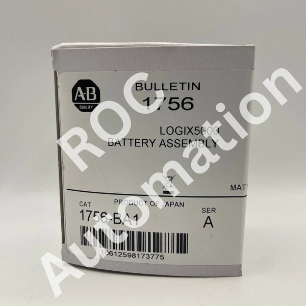 New Sealed Allen Bradley 1756-BA1 Logix5000 Battery Assembly