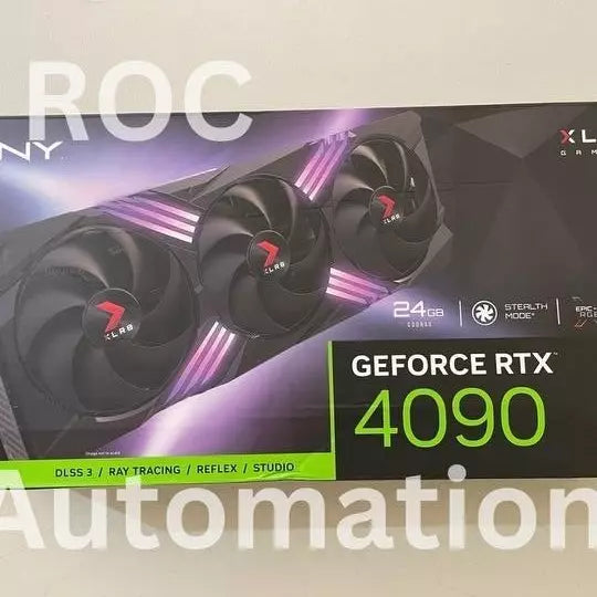 New PNY GeForce RTX 4090 XLR8 Gaming EPIC-X RGB Triple Fan 24GB GDDR6X