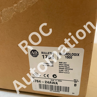 New Allen Bradley 1764-24AWA /B MicroLogix 1500 Base Unit