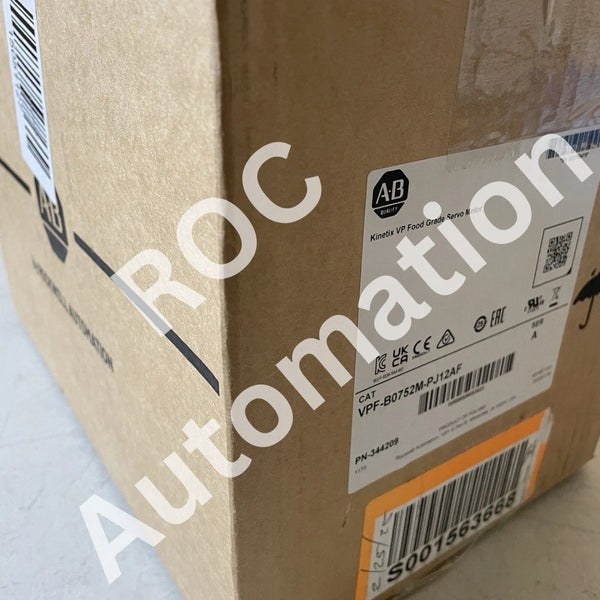 New Sealed Allen Bradley VPF-B0752M-PJ12AF Series A Servo Motor