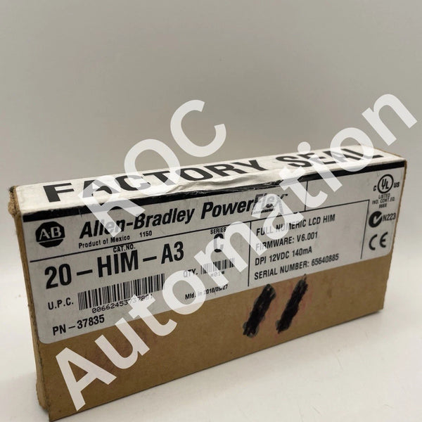 New Sealed Allen Bradley 20-HIM-A3 /C PowerFlex Human Interface Module