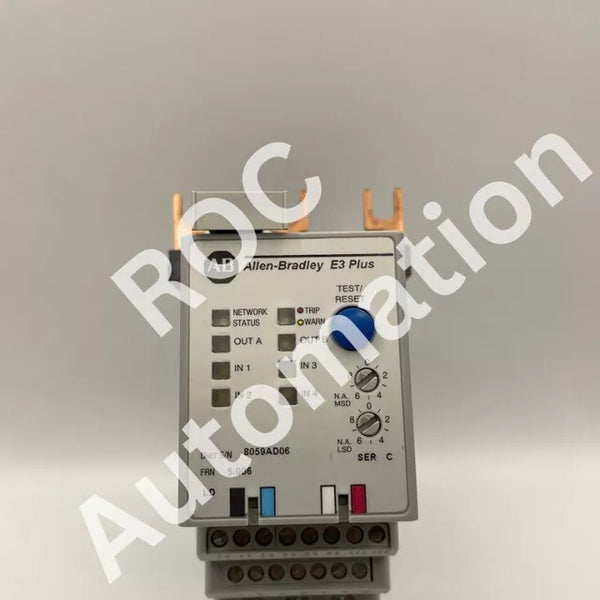 New Allen Bradley 592-EC2AC DeviceNet E3 Plus SER C 1-5A Overload Relay