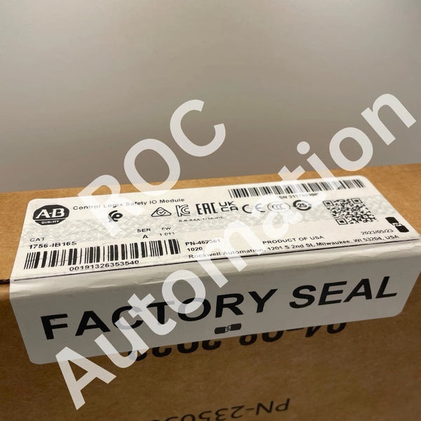New Sealed Allen-Bradley 1756-IB16S ControlLogix Safety I/O Module