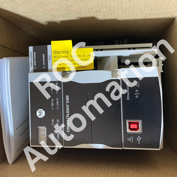 New Allen Bradley 5069-L320ER Series A CompactLogix 5380 Controller