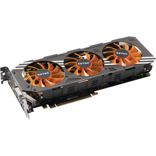 Zotac NVIDIA GeForce GTX 980 AMP! Edition 4GB 256 bit GDDR5 GPU 28Z-1N370-100Z8