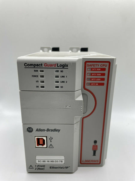Allen-Bradley 1769-L36ERMS/ A Compact GuardLogix Programmable Controller