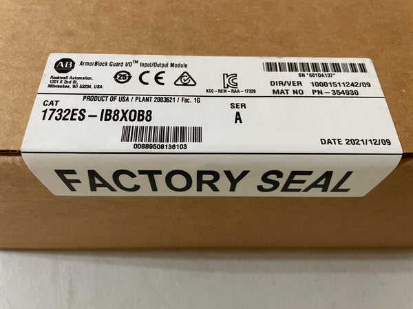 Allen Bradley 1732ES-IB8XOB8 | Module Ethernet IP Safety IO | ROC ...