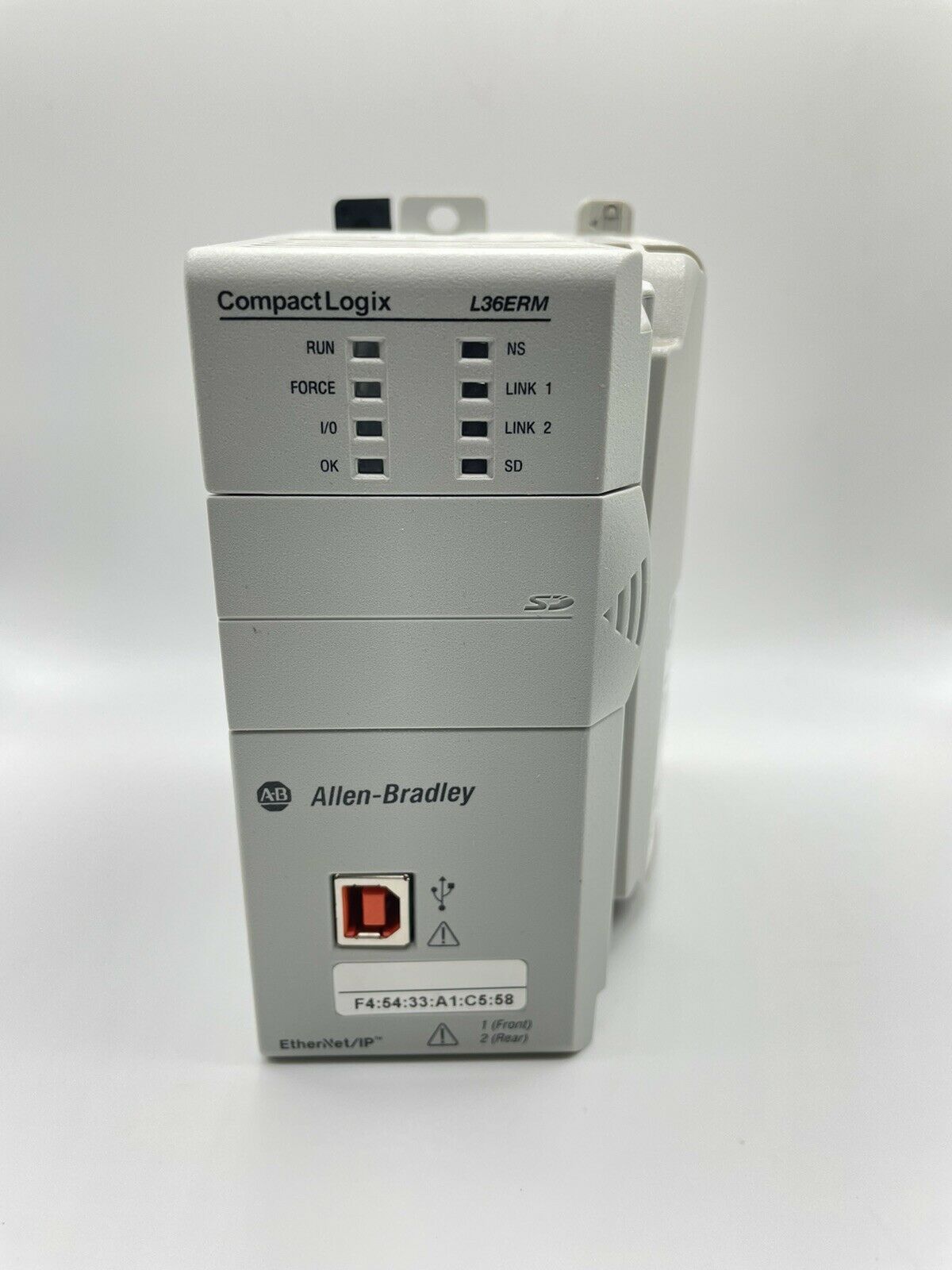 Compactlogix L370 New Allen Bradley 1769-L36ERM Ser A CompactLogix 5370 EtherNet Control ...