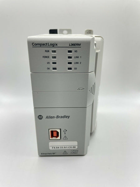 New Allen Bradley 1769-L36ERM Ser A CompactLogix 5370 EtherNet Controller